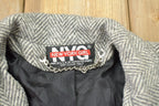 Vintage 1990s 100% Wool Overcoat Jacket