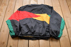 Vintage 1990s Royal Prince Jamaica Zip Up Windbreaker Jacket