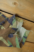 Vintage 2001 Military Woodland Camouflage Cargo Pocket Pants 35 x30