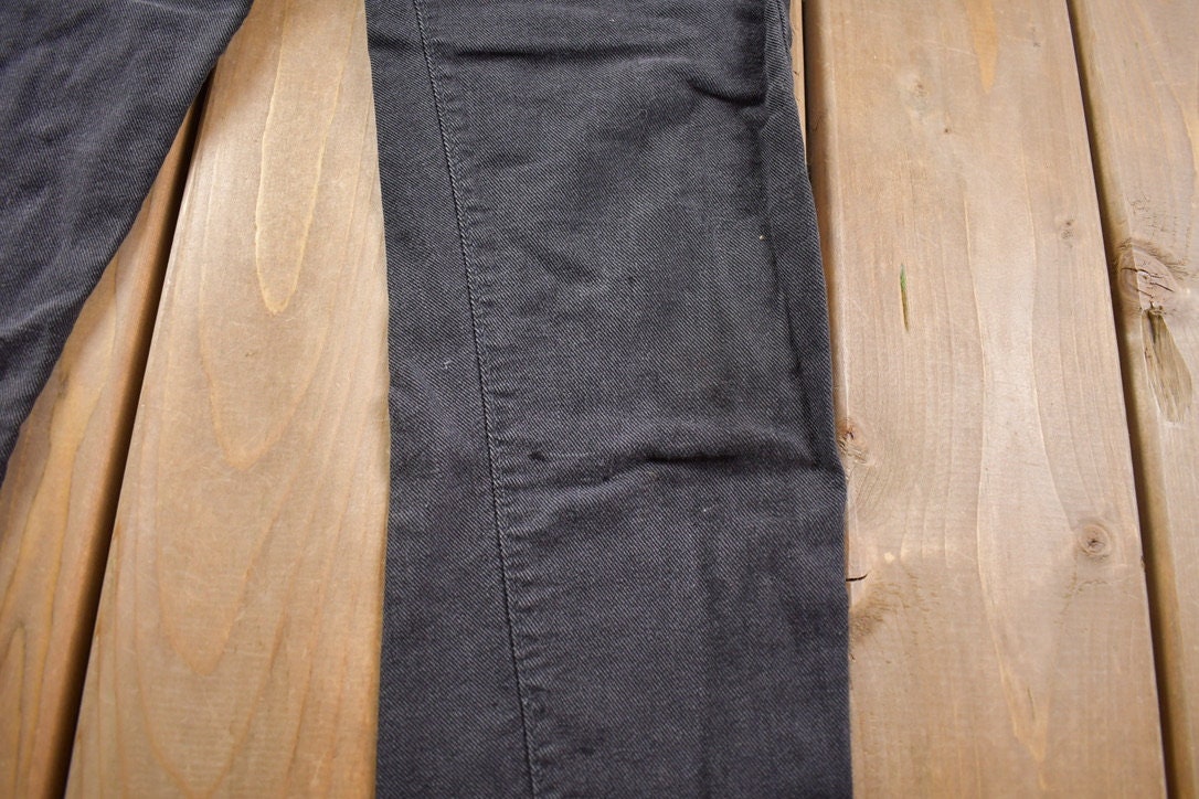 Vintage 1990s Big E Levi's Black Tab Jeans Size 26 x 26