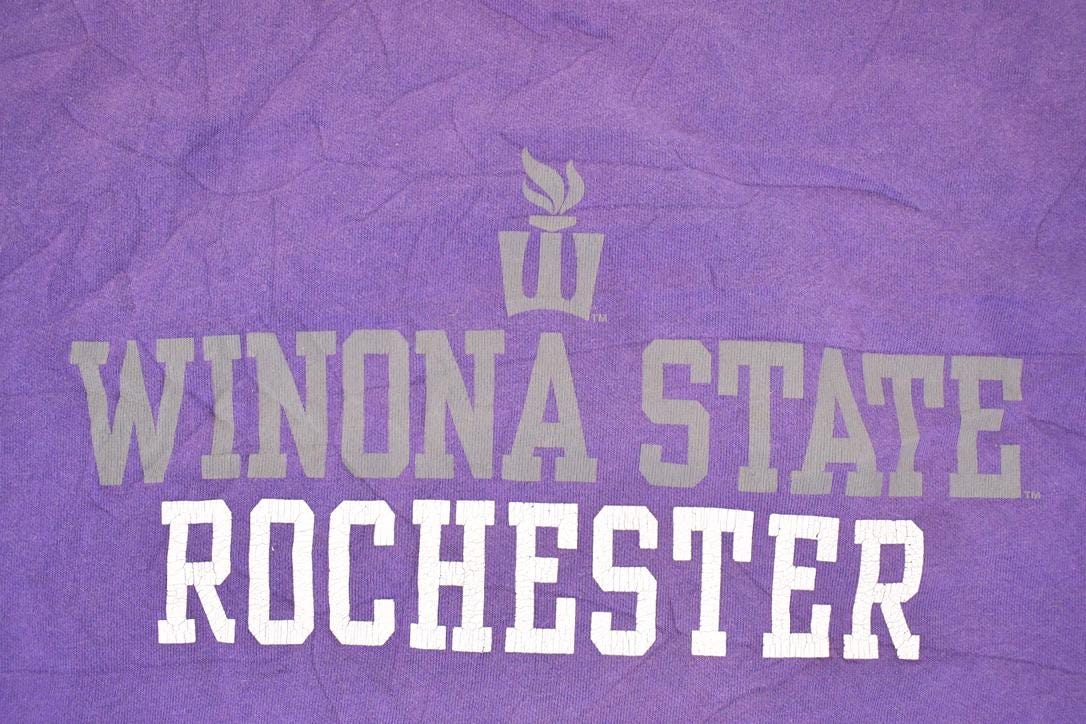 Vintage 1990s Jansport Winona State Rochester University Crewneck Sweater Men's XL