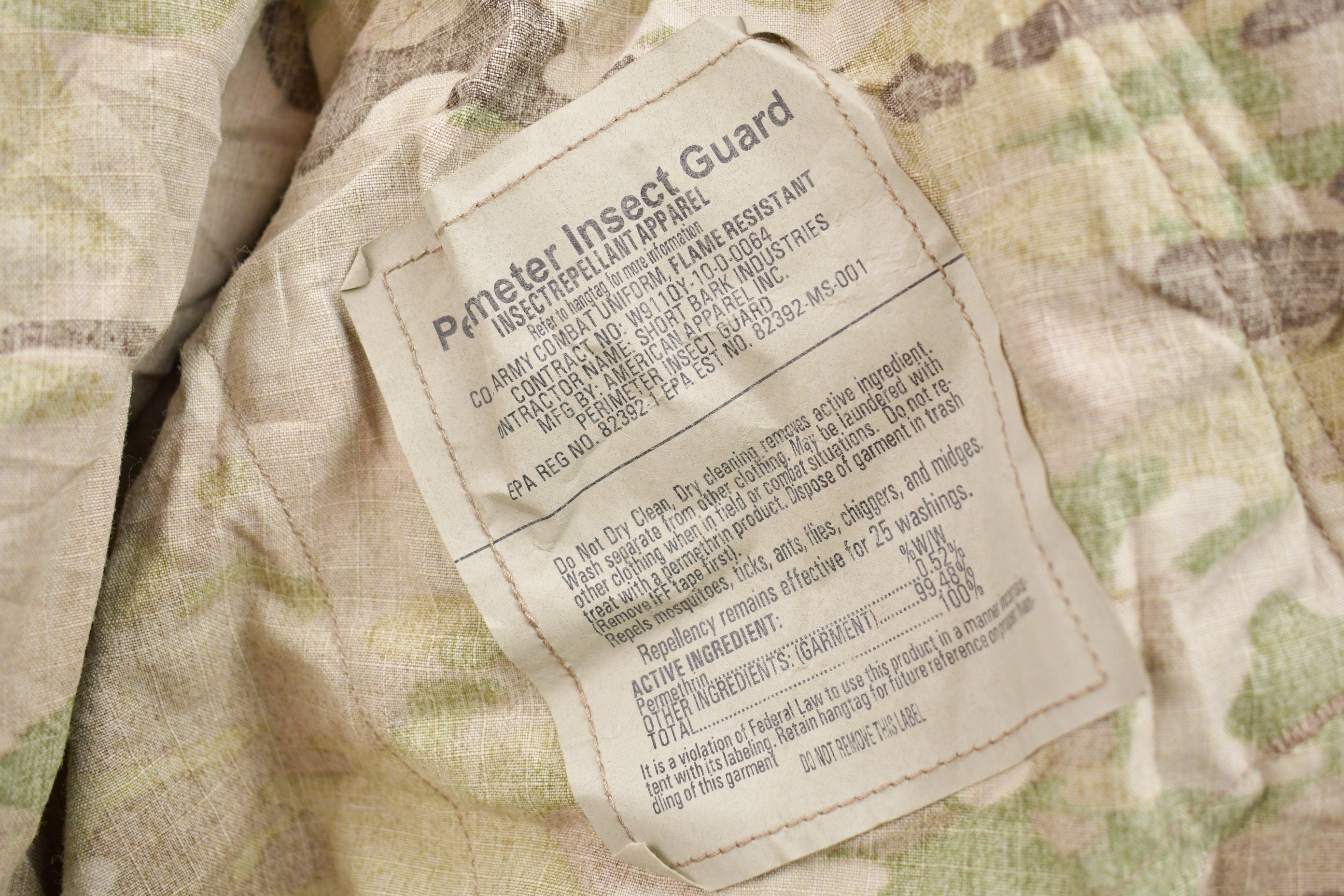 Vintage Military Button Up Shirt