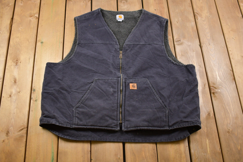 Vintage Y2K Carhartt Sherpa Lined Vest