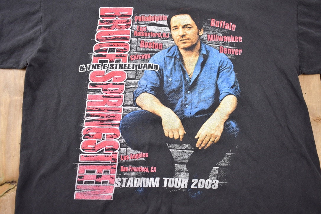 Vintage 2003 Bruce Springsteen Stadium Tour T-shirt
