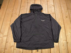 Vintage 1990s Polo Sport Ralph Lauren Black Quarter Zip Windbreaker