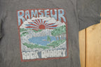 Vintage 1980s Ramseur Rock Quarry North Carolina Souvenir T Shirt