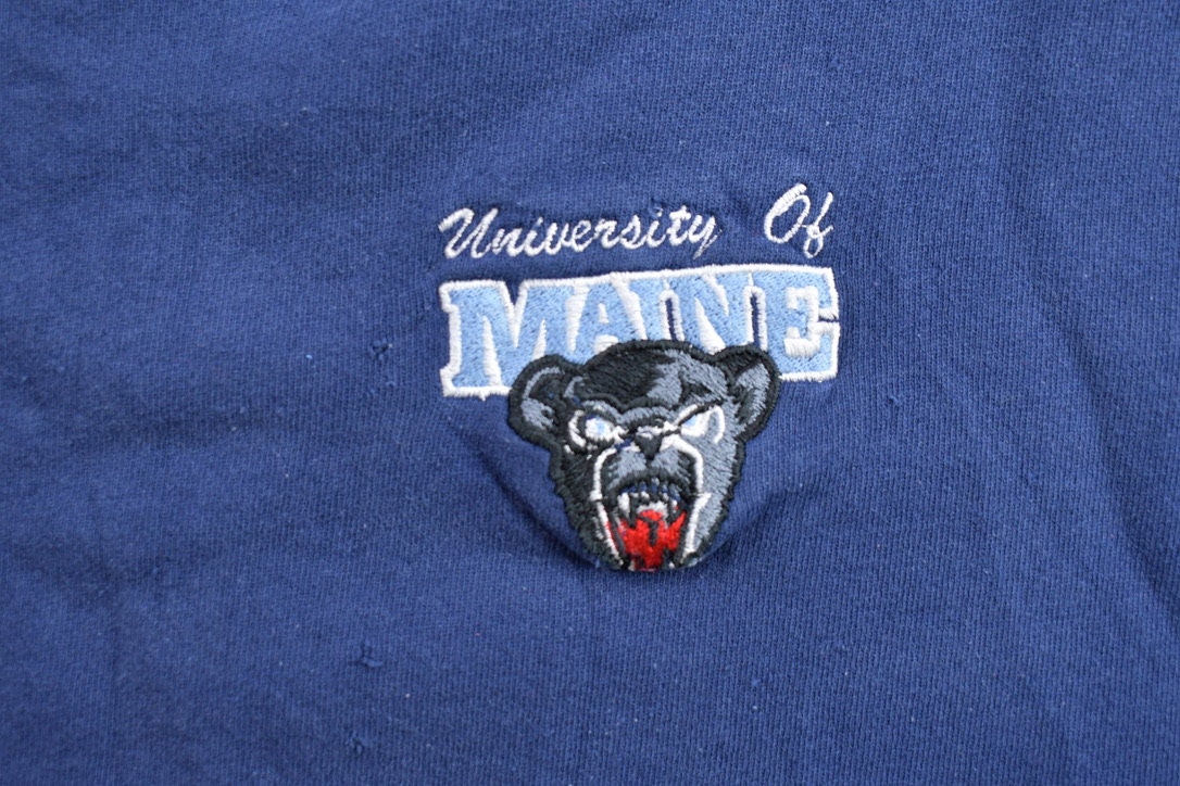 Vintage 1990s University Of Maine Collegiate Crewneck