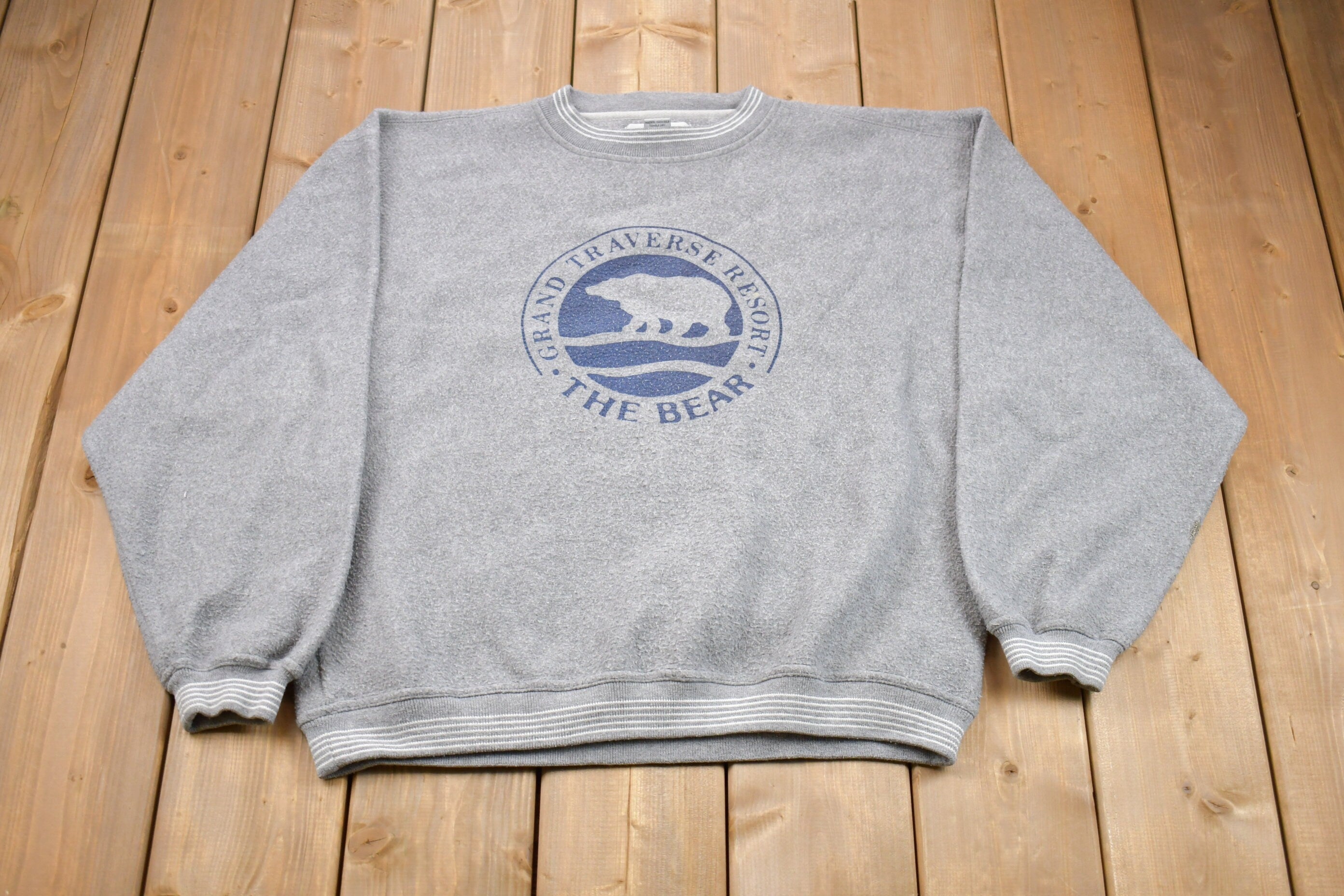 Vintage 1990s Grand Traverse Resort The Bear Crewneck Sweatshirt