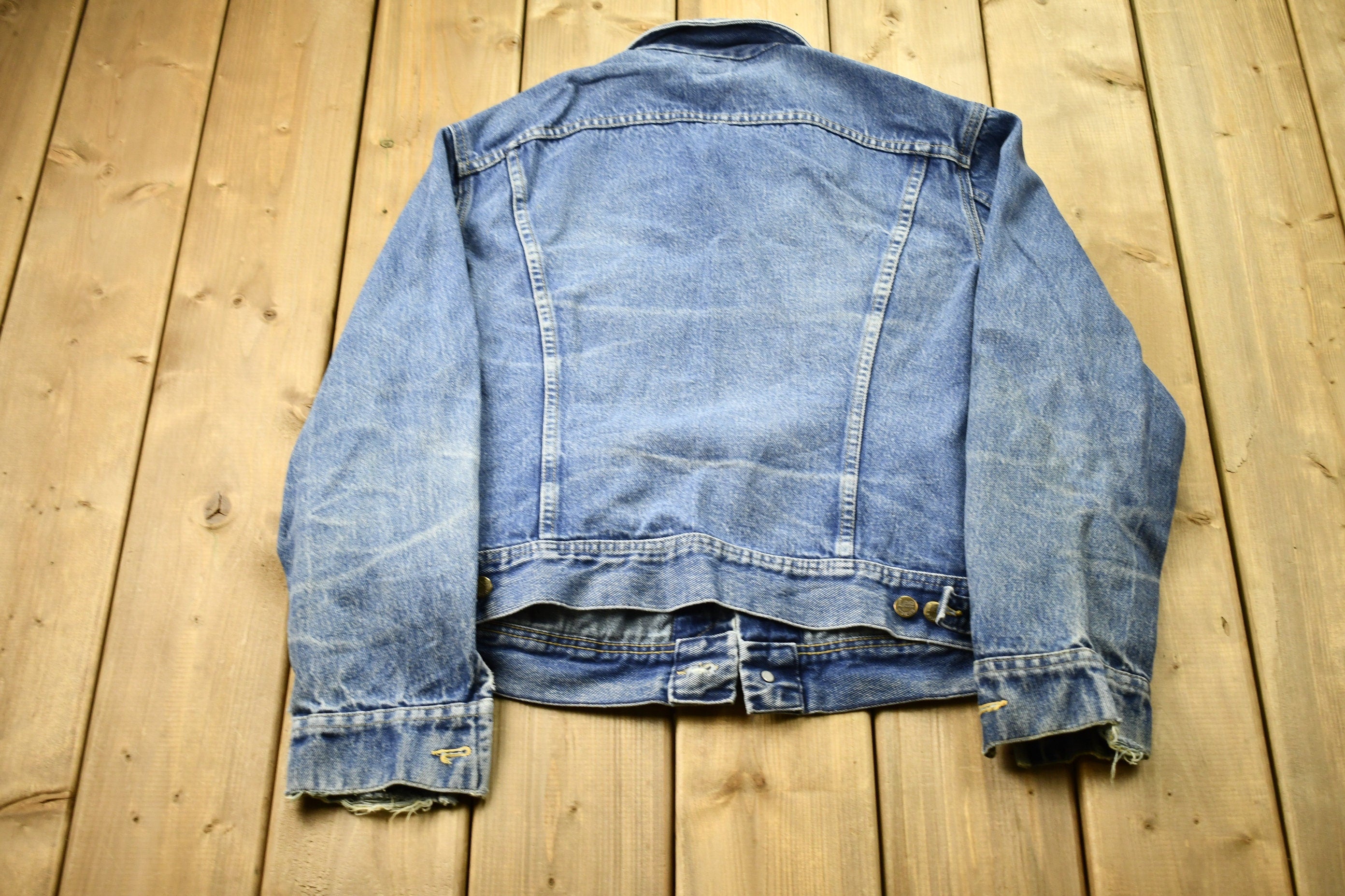 Vintage 1980s Lee Denim Jean Jacket