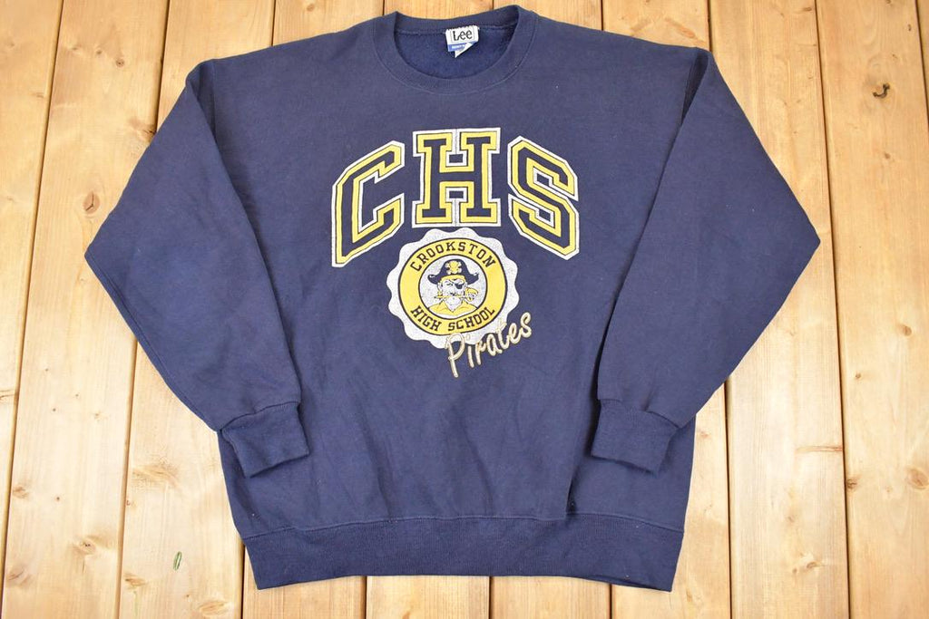 Vintage 1990s Crookston High School Crewneck Sweater Mens L
