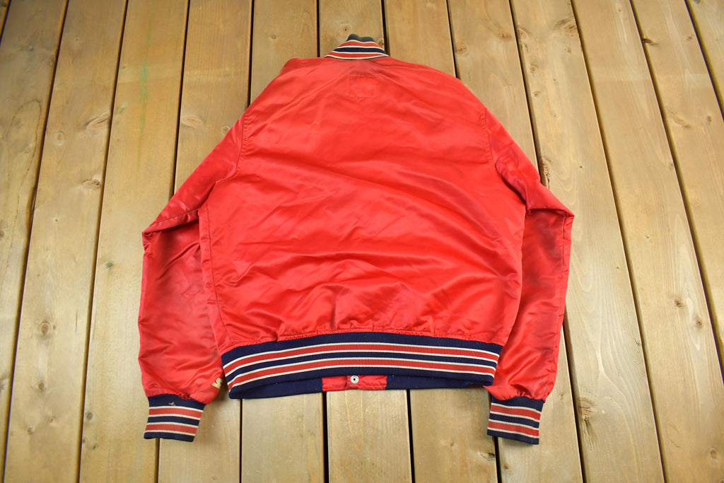 Vintage 1980s St. Louis Cardinals MLB Satin Starter Bomber Jacket Men's Medium