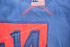 Vintage 1990s Mondetta USA 14 Sport Crewneck Sweatshirt / 90s Crewneck / Made In USA / Streetwear / Embroidered