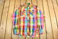 Vintage 1970s Caravan Western Pearl Snap Shirt Men's Large