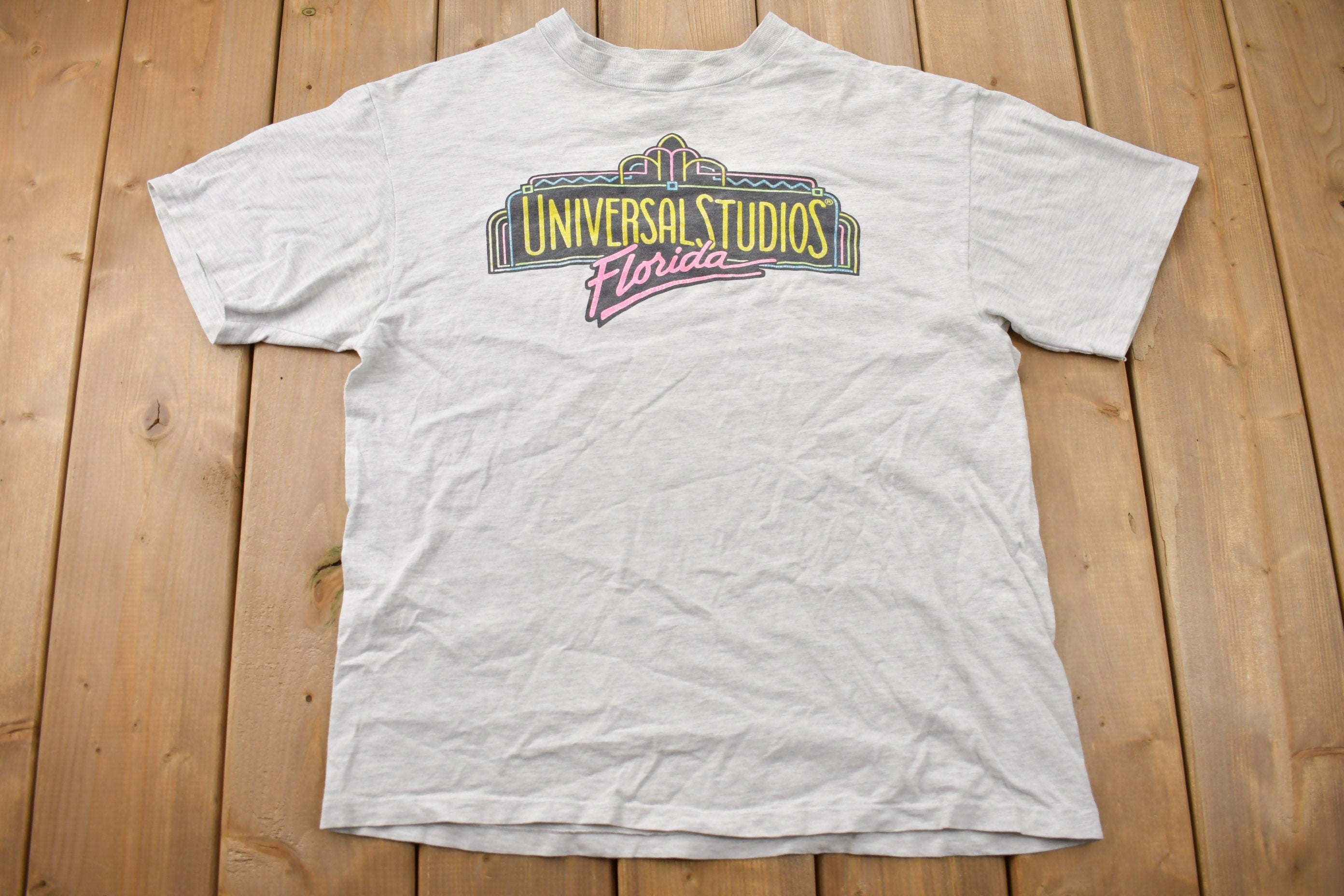 Vintage 1990s Universal Studios Florida Souvenir T Shirt