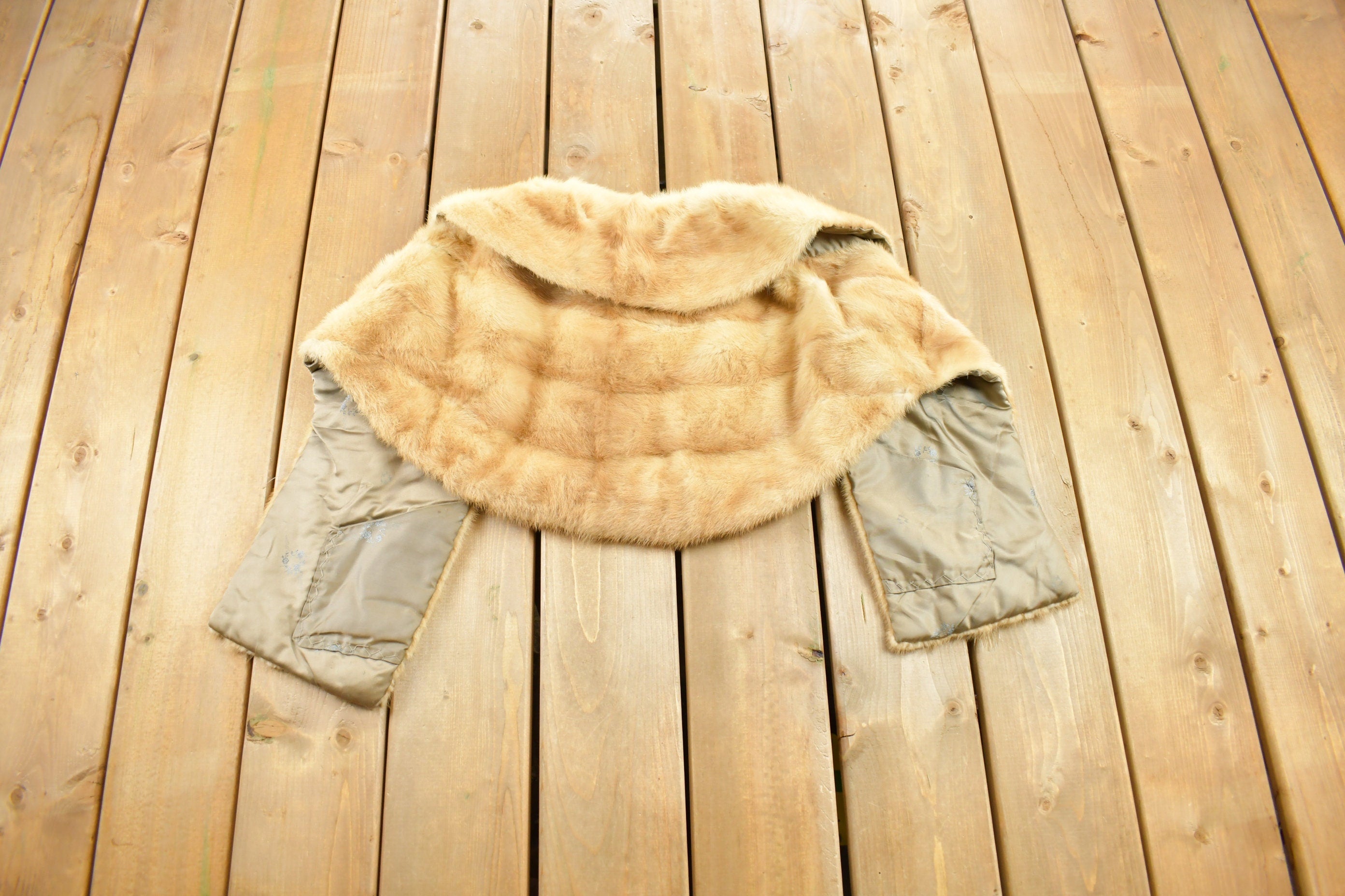 Vintage 1960s Mink Fur Stole /
