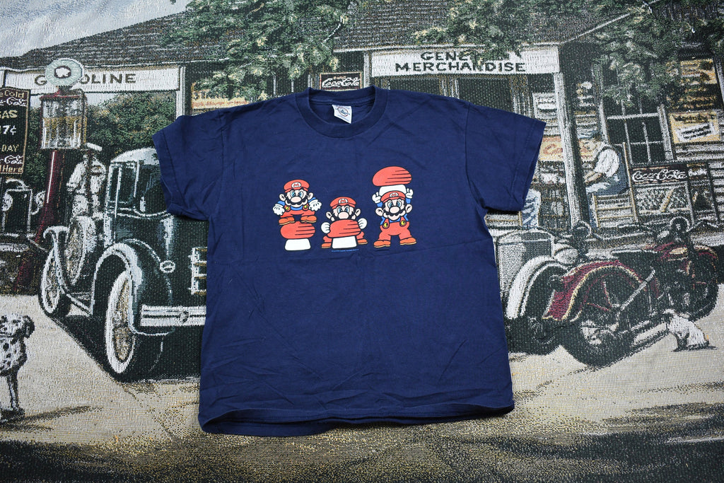 Vintage 2002 Super Mario Bros Nintendo Youth Size T-Shirt
