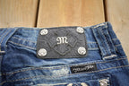 Vintage Y2K Miss Me Bedazzled Low Rise Jeans Size 26x31