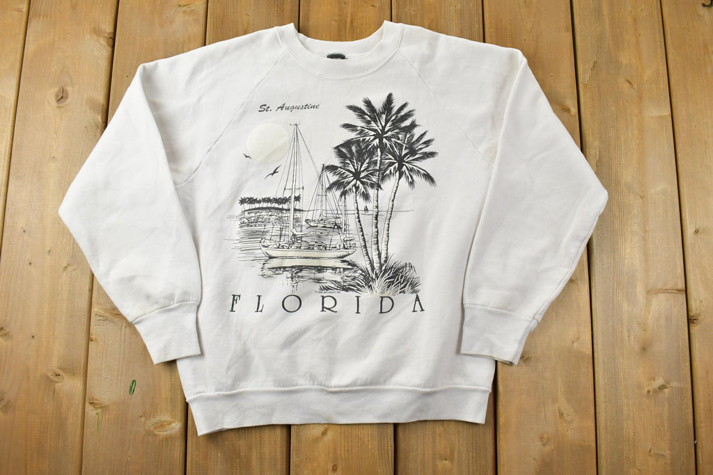 Vintage 1990s Screen Stars Florida Crewneck Sweatshirt
