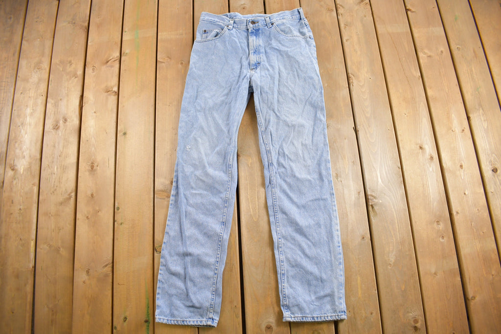 Vintage 1990s Riders Light Wash Relaxed Fit Jeans Size 32 x 32.5