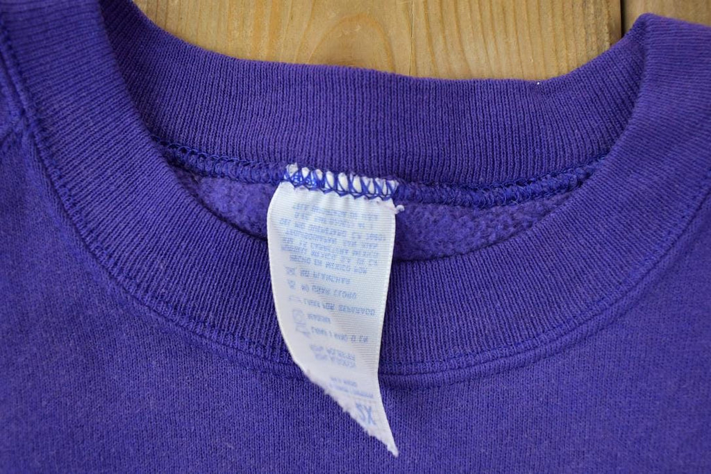 Vintage 1990s Holy Bible This Book Crewneck Sweatshirt  90s Crewneck  Made In USA  Streetwear  Embroidered