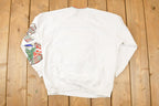 Vintage 1990s Nutcracker Christmas AOP Graphic Print Crewneck Sweatshirt Mens L