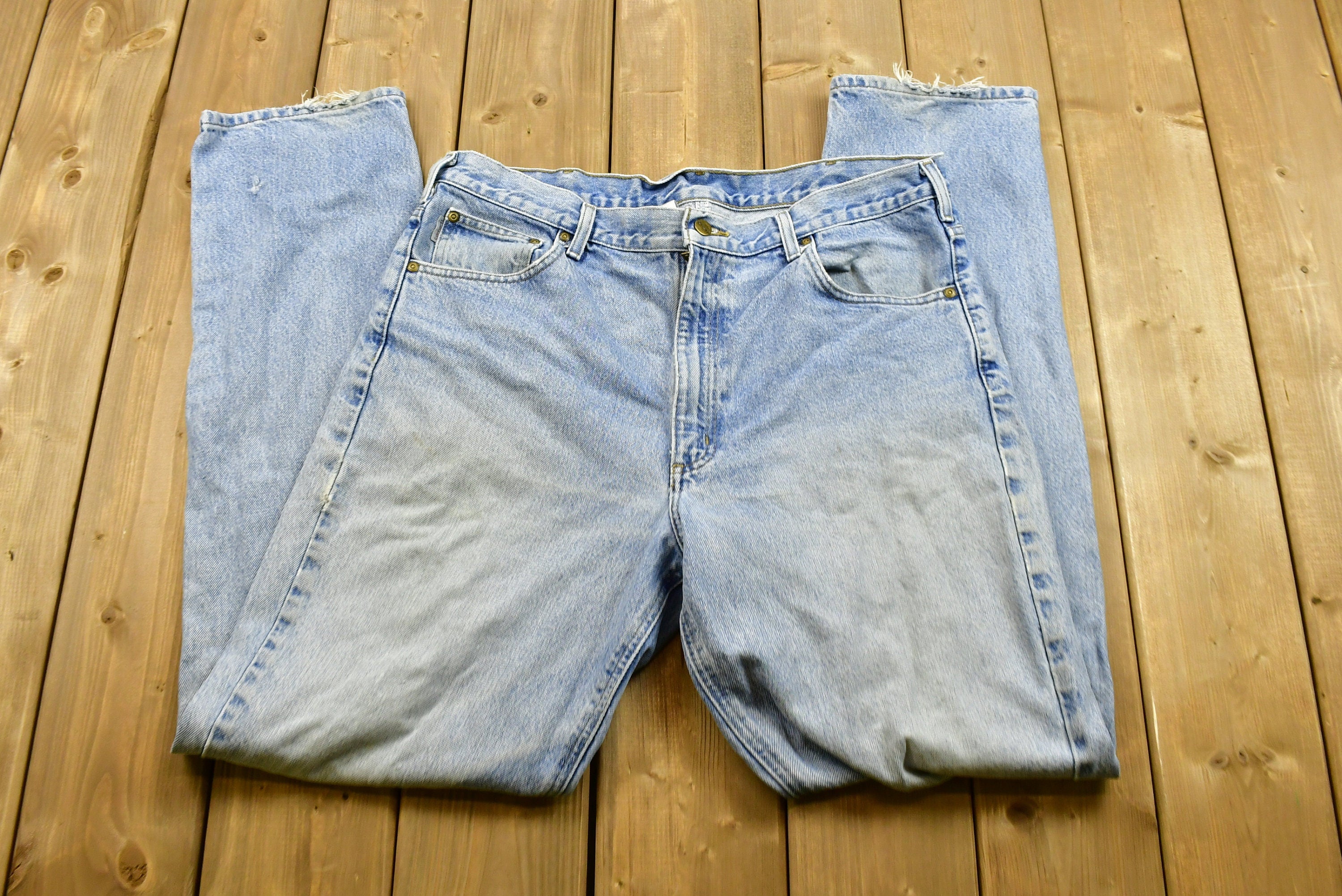 Vintage 90s Carhartt Denim Jeans Size 38 x 36