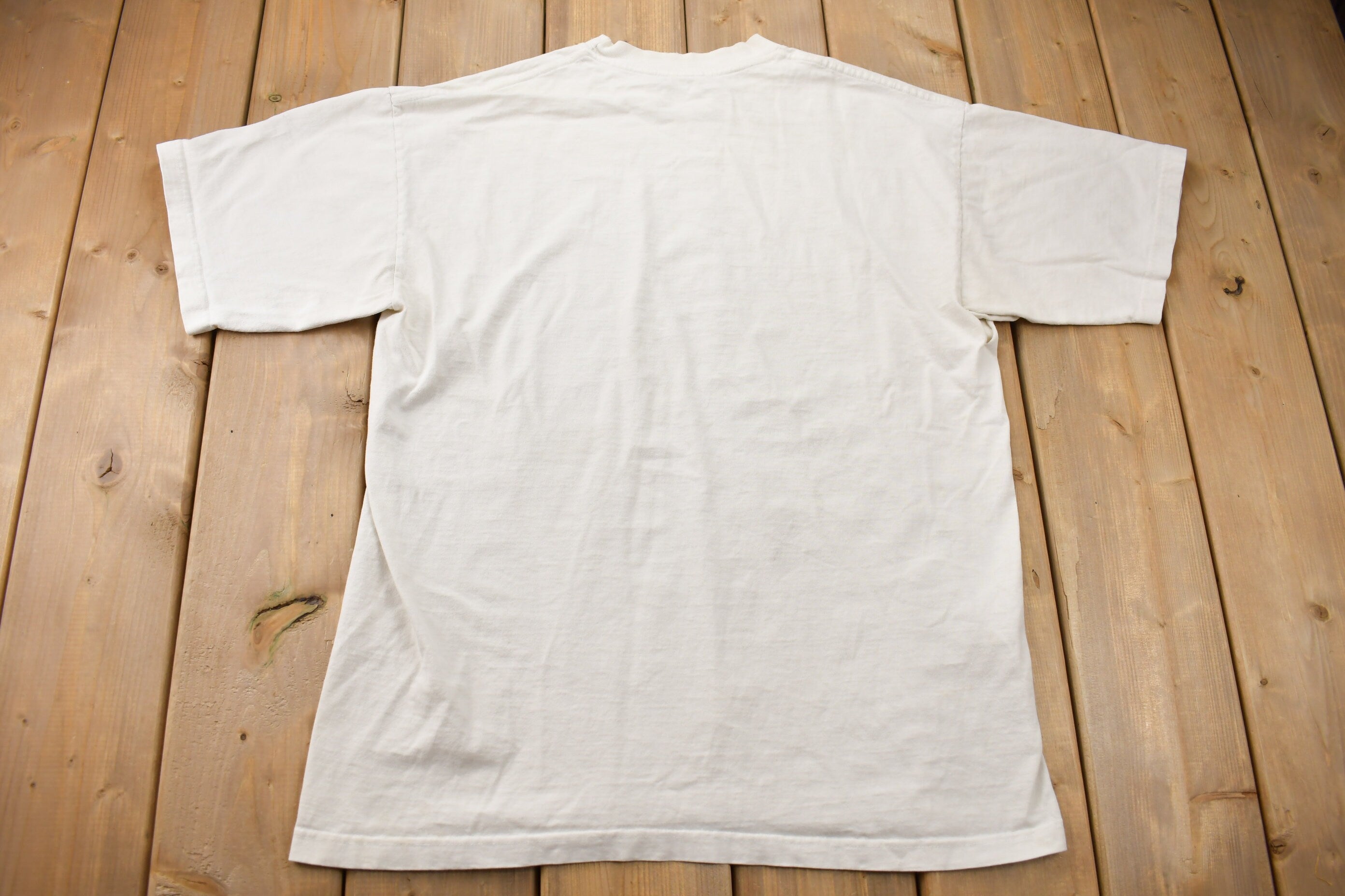 Vintage 1990s Goat Bike Find Your Wild Side in Nature Graphic T-Shirt