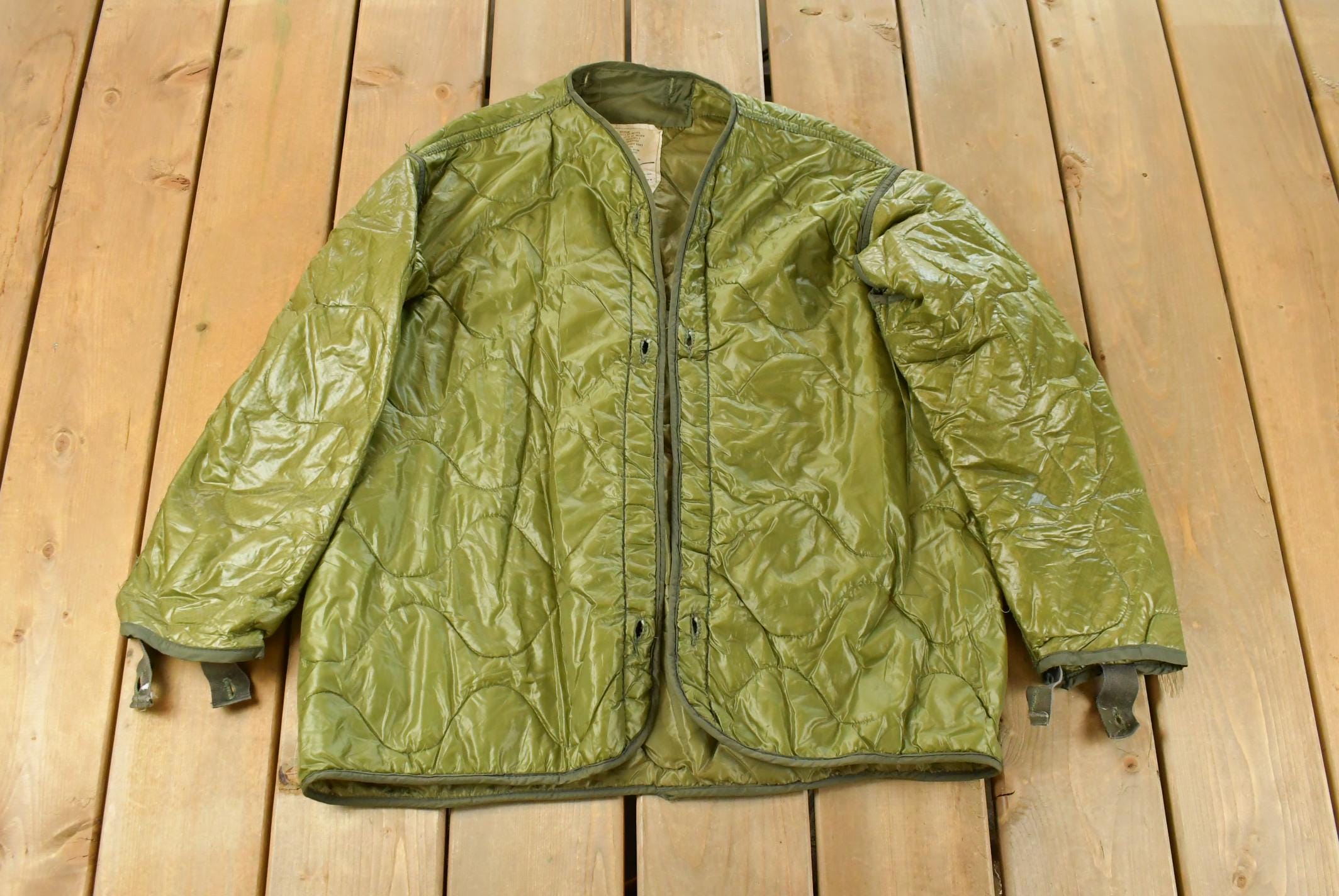 Vintage 2000s Military M65 OG 106 Jacket Lining Men's Medium