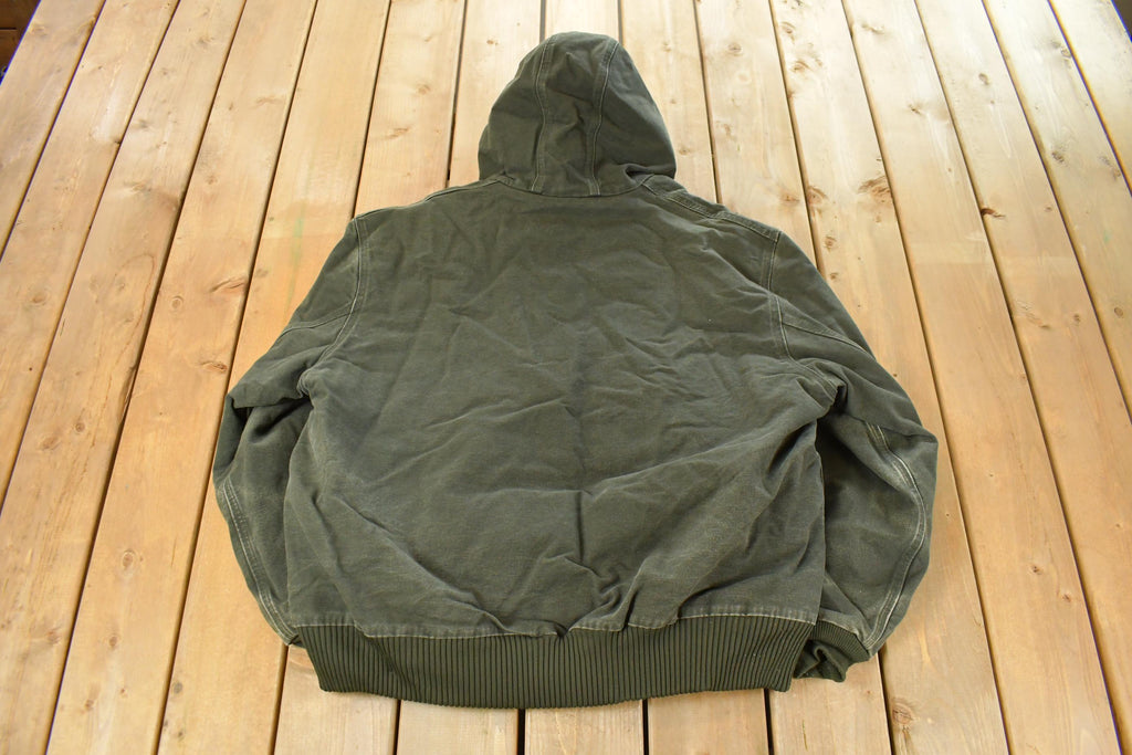 Vintage 1990s Carhartt Hooded Jacket Men's 2XL