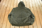 Vintage 1990s Carhartt Hooded Jacket Men's 2XL