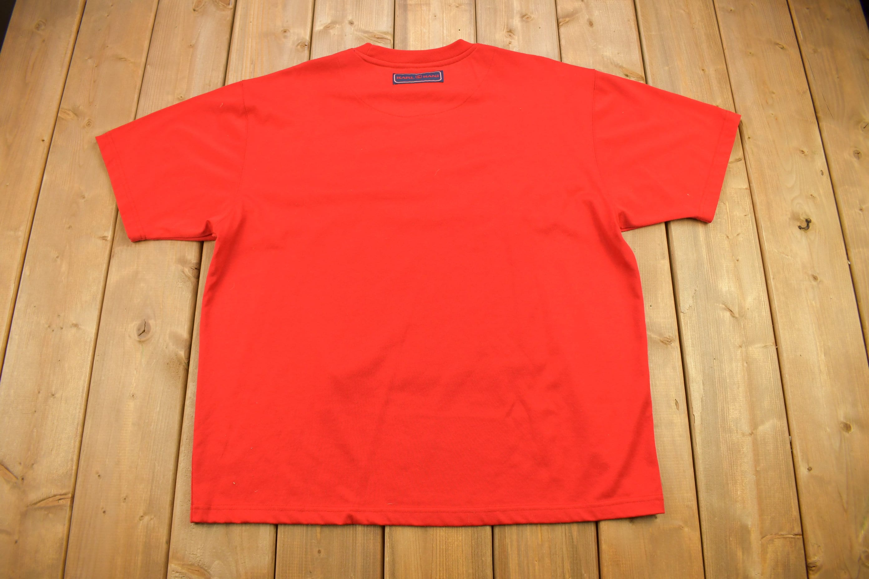 Vintage 1990s Karl Kani Applique Logo T Shirt