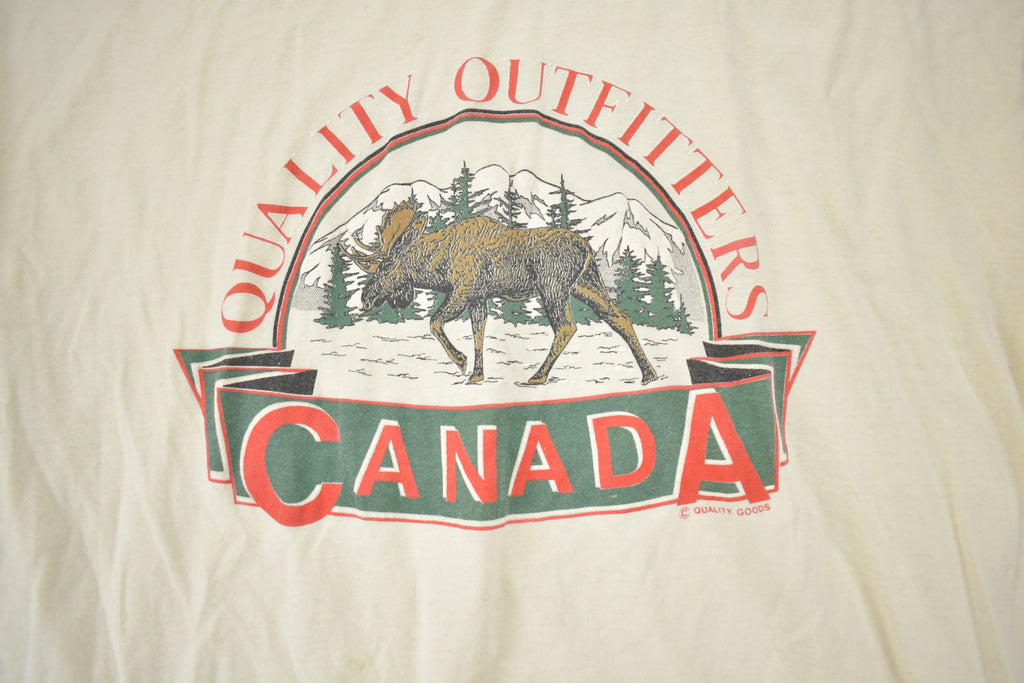 Vintage 1990s Quality Outfitters Canada T Shirt