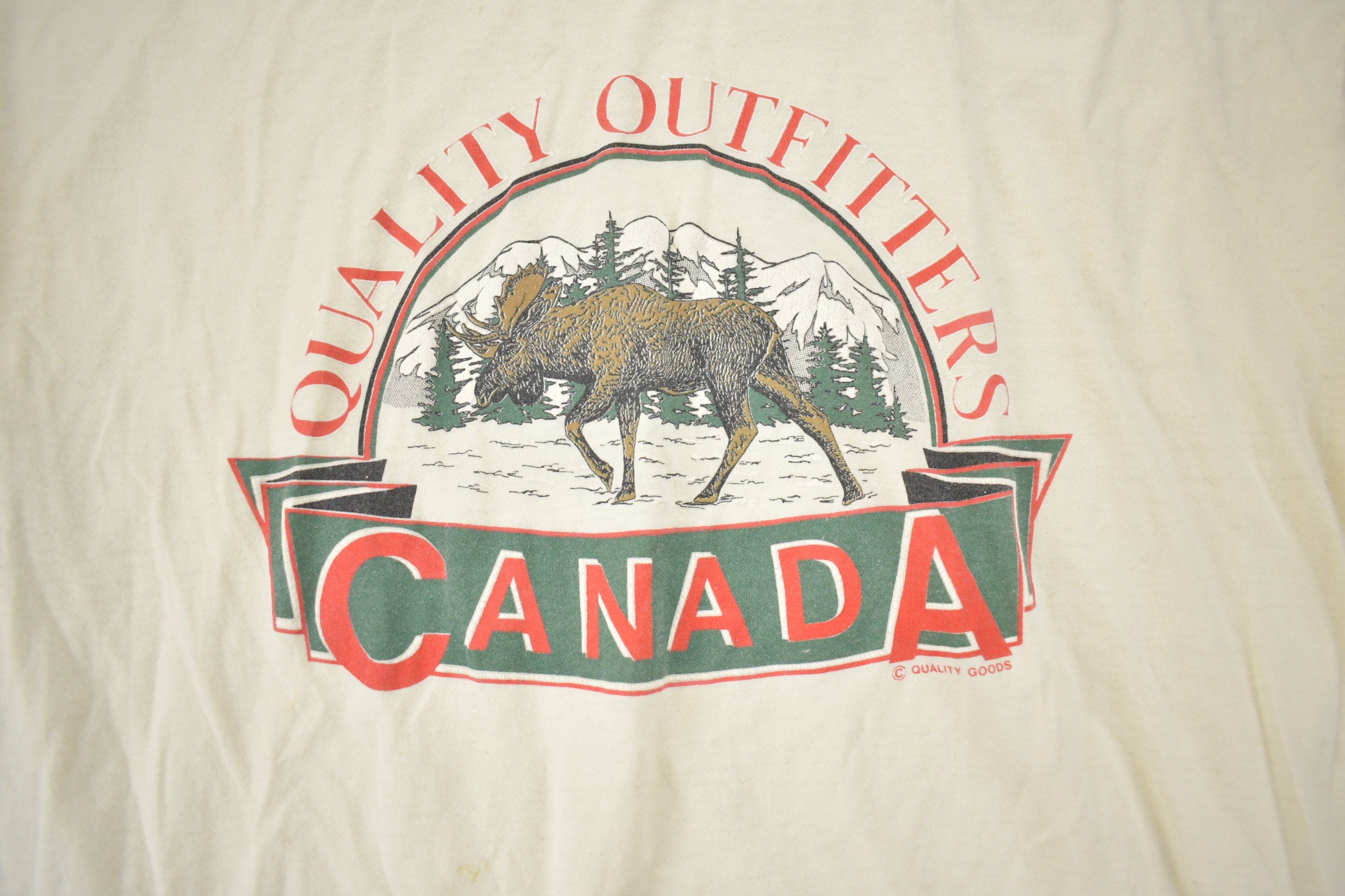 Vintage 1990s Quality Outfitters Canada T Shirt