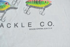 Vintage 1990s American Tackle Fishing Graphic T-Shirt