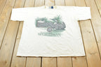 Vintage 1990s American Sportsman Loon T-Shirt Men's 2XL