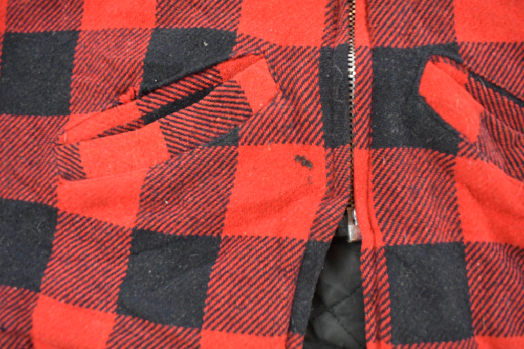 Vintage 1980s Weatherboard Insulated Flannel Jacket Men's Large