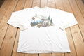 Vintage 1990s Wolf in Forest Graphic Long Sleeve Shirt