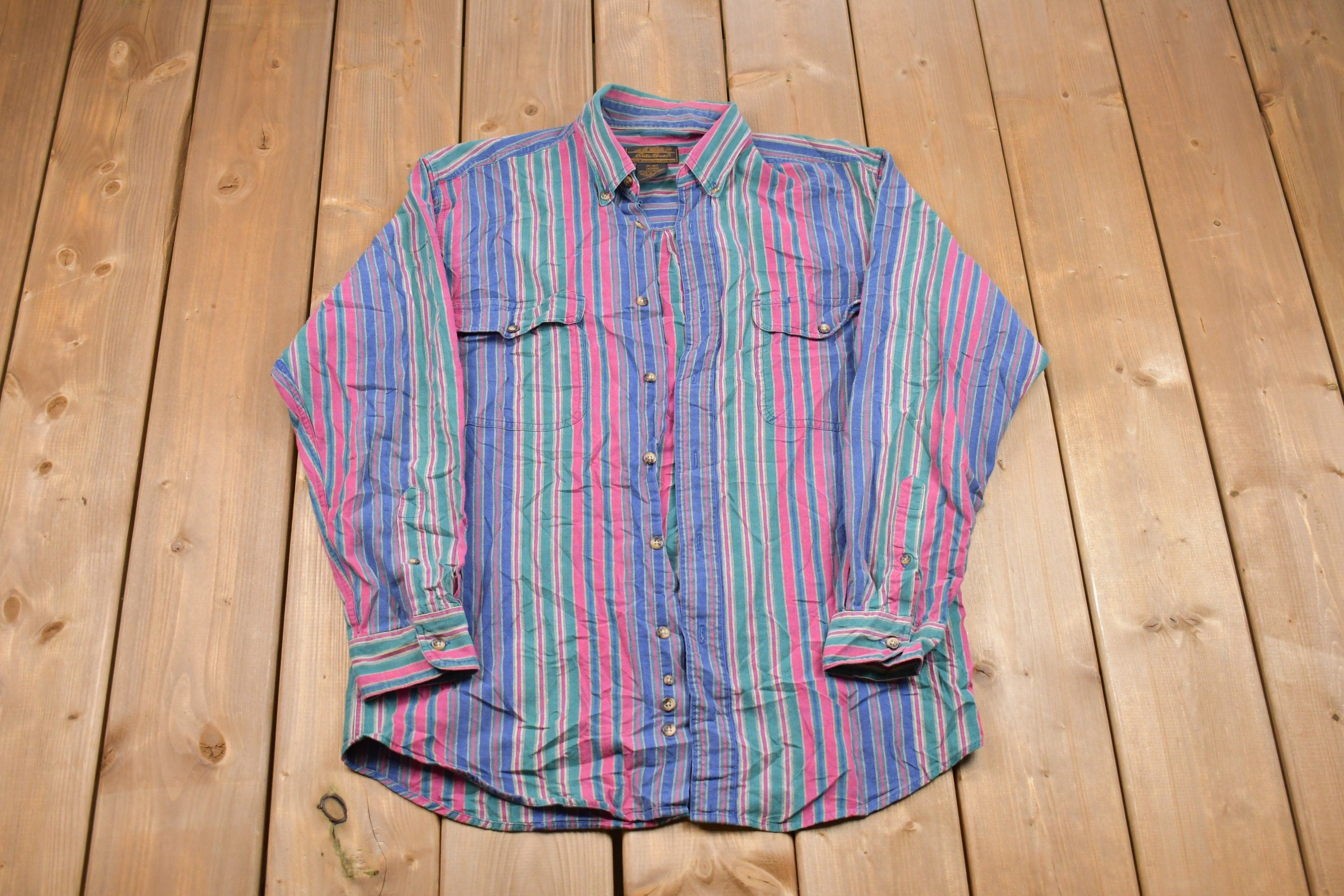 Vintage 1990s Eddie Bauer Button Up Shirt