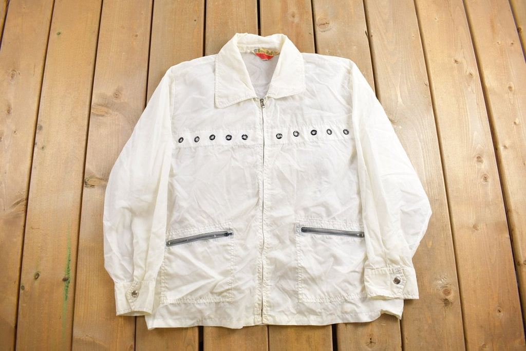 Vintage 1980s Triton Hall Windbreaker Jacket