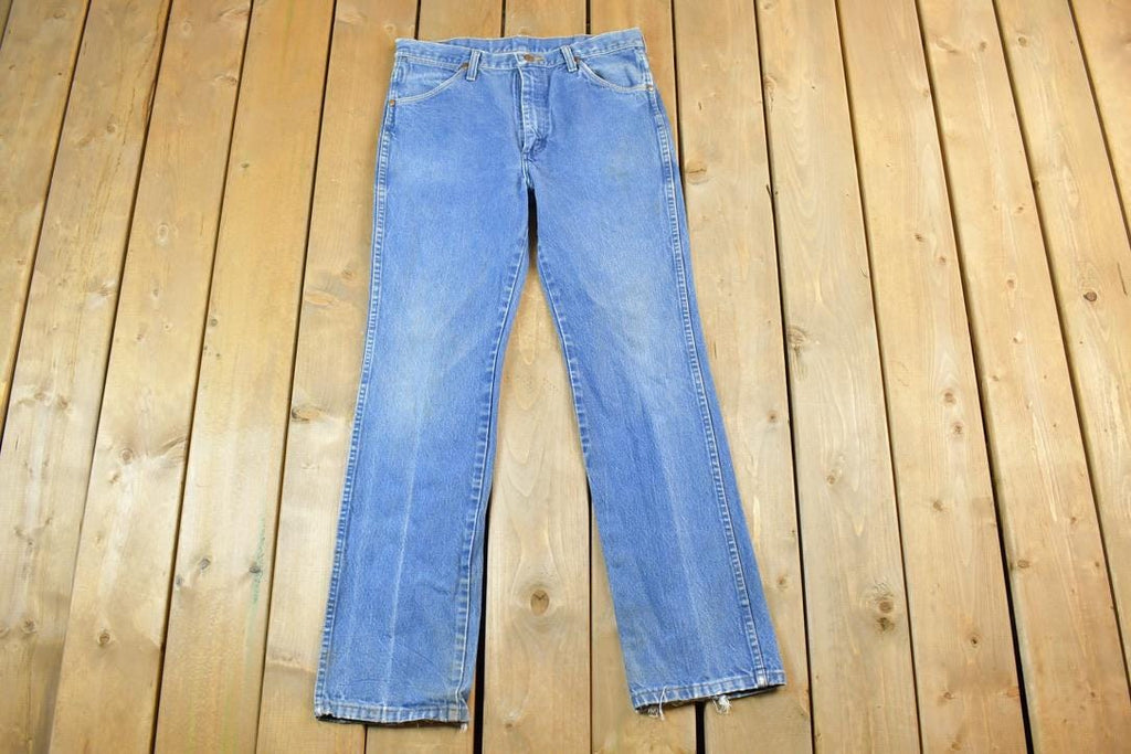 Vintage 1980s Wrangler Denim Jeans Size 32 x 33 Made In USA