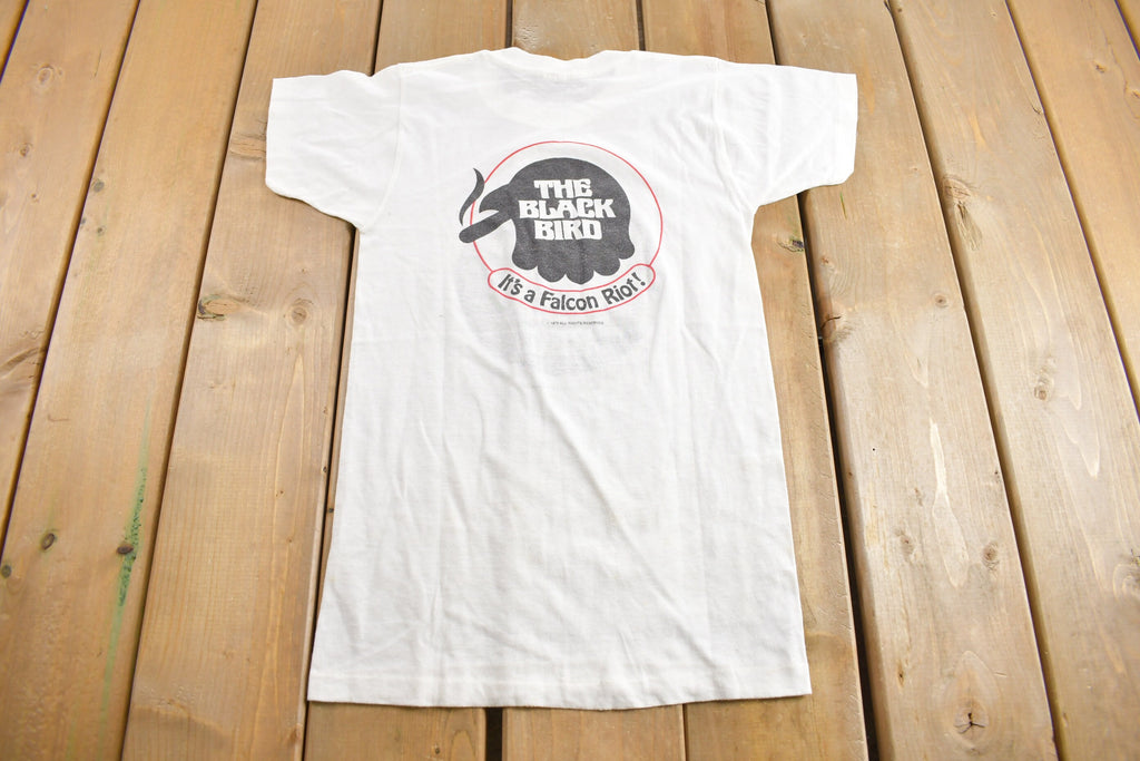 Vintage 1975 The Black Bird George Segal Movie Promo T-shirt