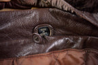Vintage 1990s Lakeland Brown Leather Jacket