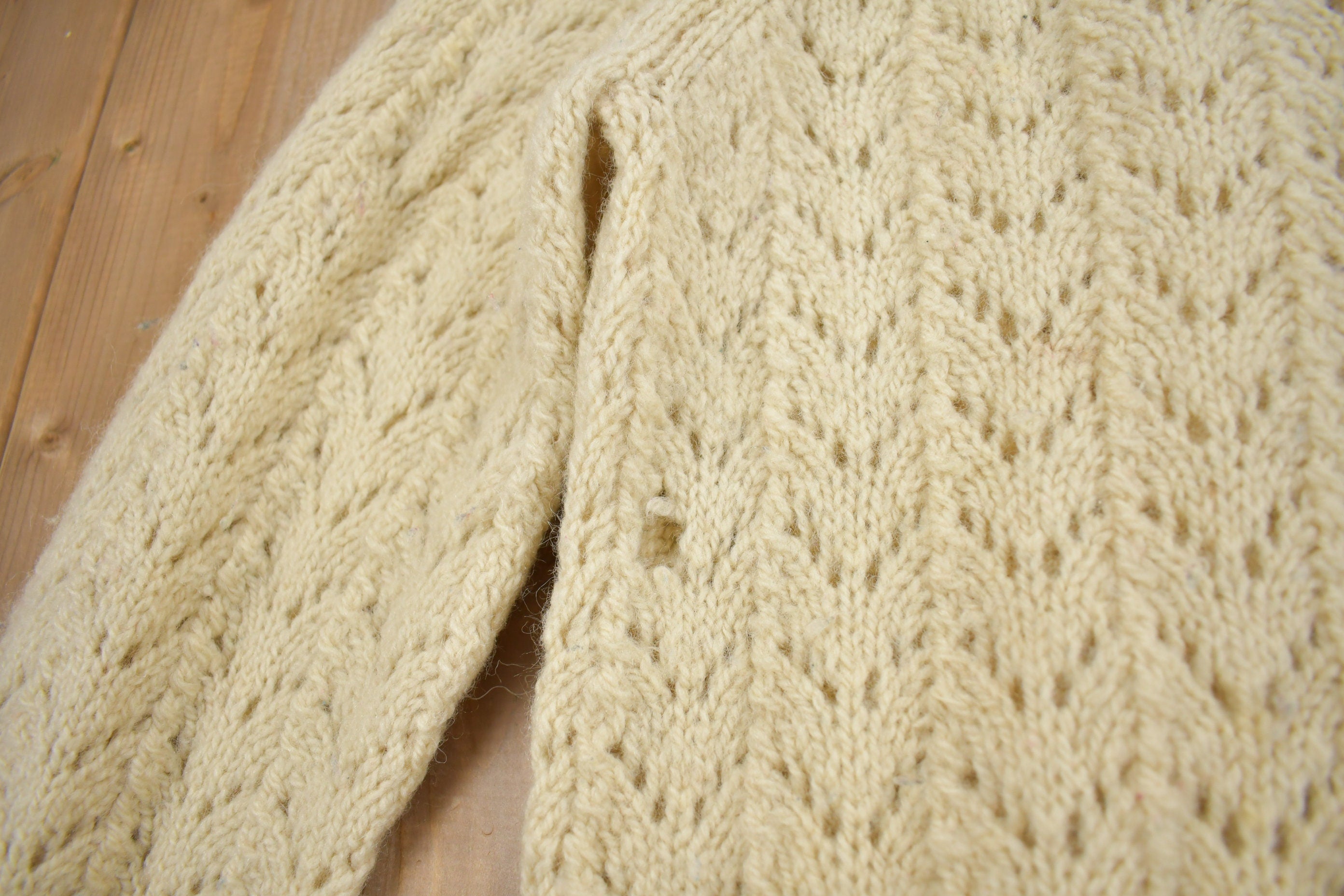Vintage 1980s Knit Crewneck Sweater