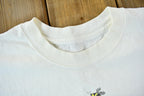 Vintage 1990s Let It Bee Flower 7 Bees Single Stitch Graphic T-Shirt