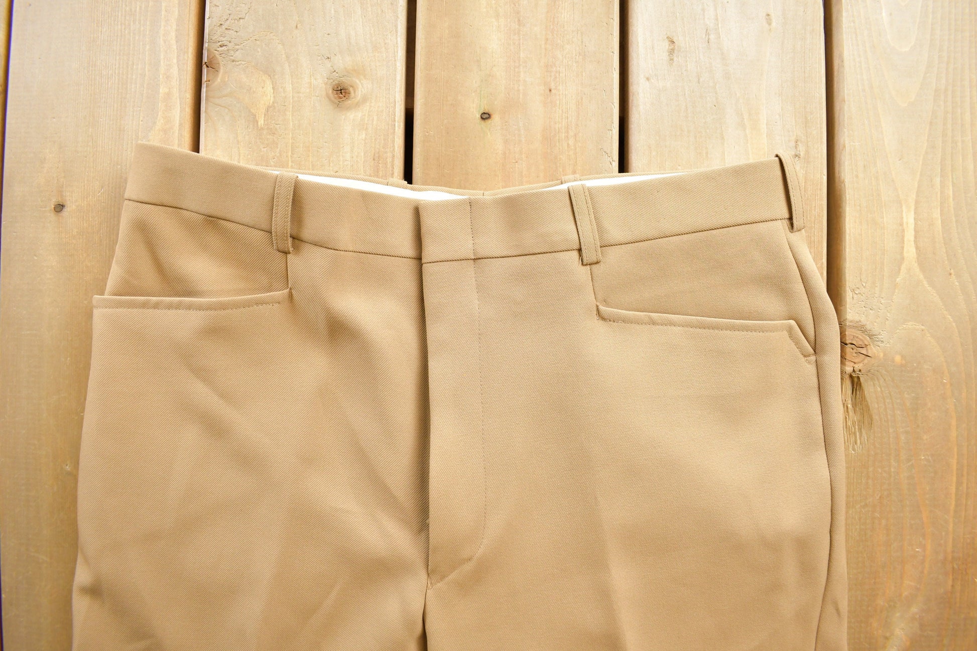 Vintage 1980's Wool Trousers Size 42x36/ 1980s Wool Pants / Streetwear / True Vintage / Vintage Workwear / Wool Pants