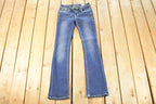 Vintage Deadstock Y2K Grace LA Bedazzled Low Rise Jeans Women's Size 27 x 32
