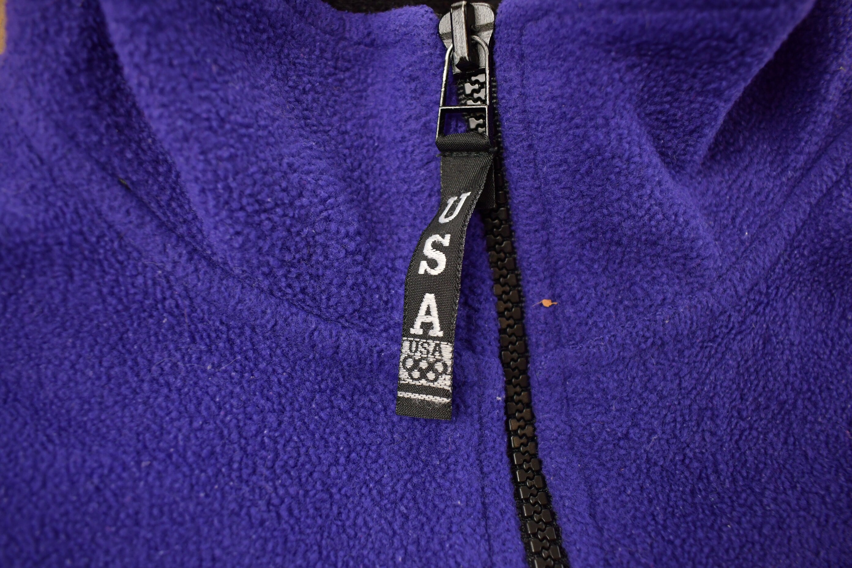 Vintage 1990s USA Olympic Fleece Sweater