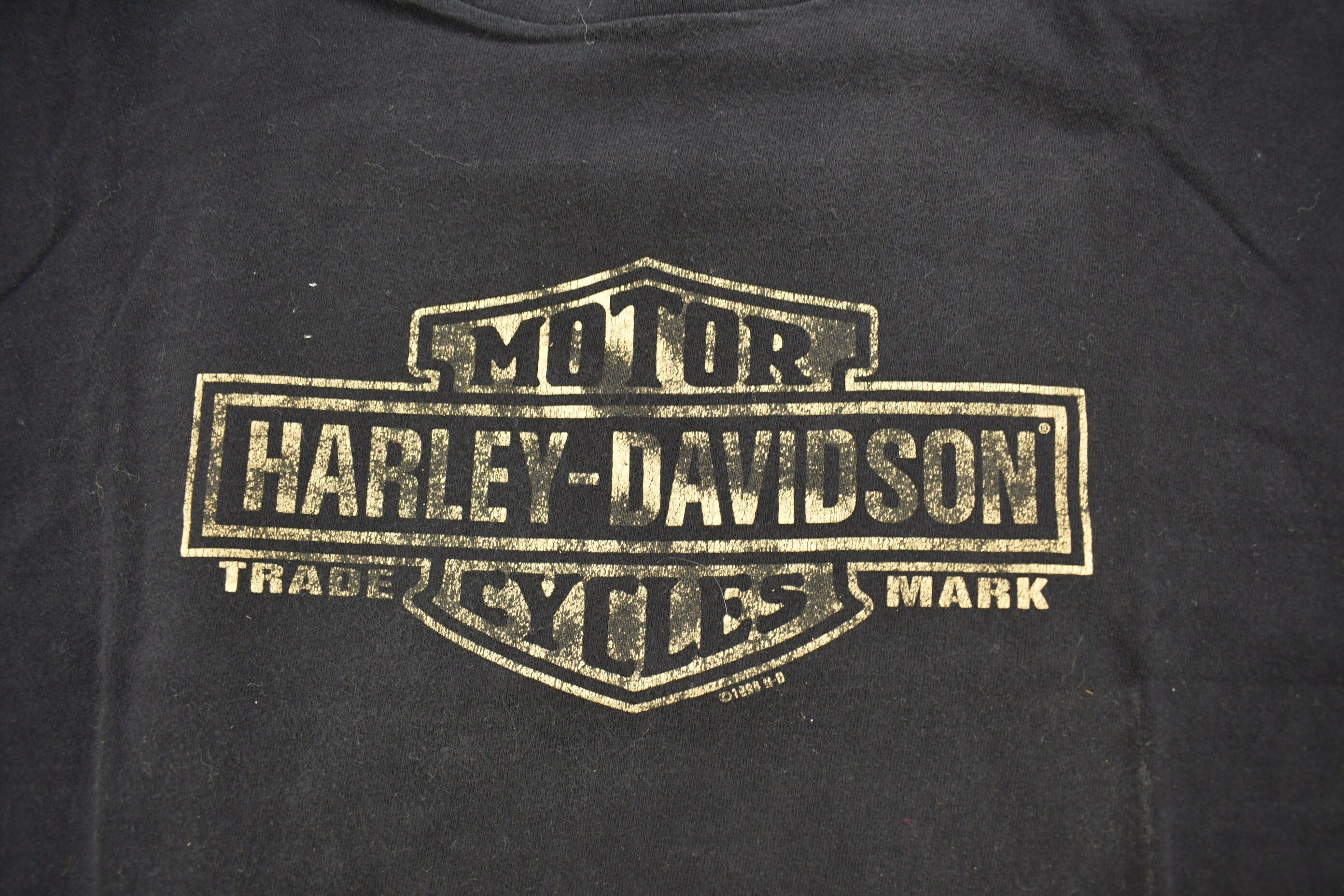 Vintage 1998 Harley Davidson Thunder Road Windsor Ontario T-Shirt