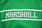 Vintage 1990s Marshall Spellout Varsity Knit Crewneck Sweater - Medium