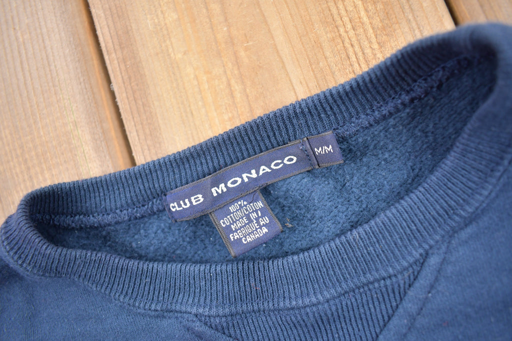 Vintage 1990s Club Monaco Blank Crewneck Sweatshirt